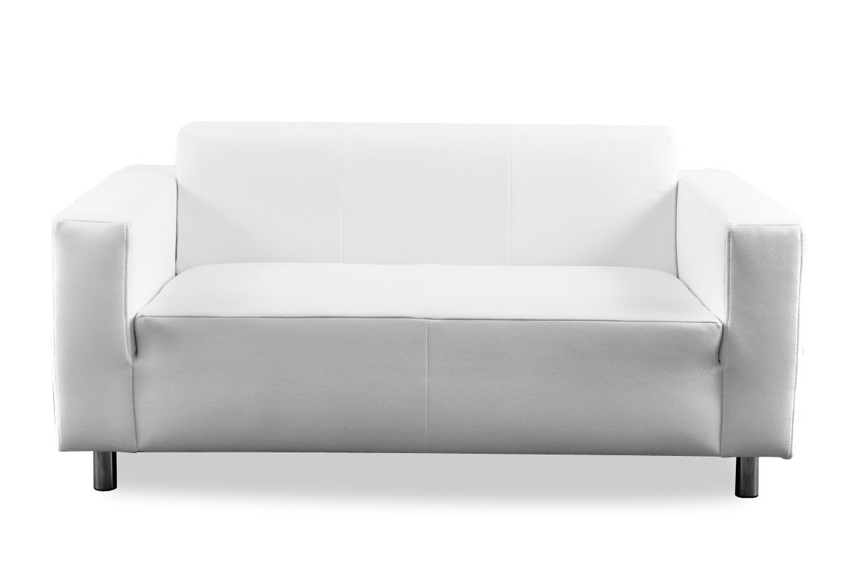 Canap&eacute; 2-3 places blanc CAPRI