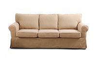 Canap&eacute; 3-4 places beige MAYFIELD