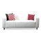 Canap&eacute; 3-4 places design blanc CAPRI