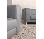 Canap&eacute; 3-4 places design gris LINCOLN