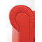 Canap&eacute; Chesterfield 3 places coloris rouge