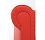 Canap&eacute; Chesterfield 3 places coloris rouge