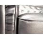 Canap&eacute; Chesterfield argent 2 places design