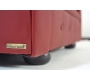 Canap&eacute; Chesterfield groseille 2 places design