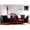 Canap&eacute; CHESTERFIELD noir 3 places