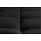 Canap&eacute; convertible cuir noir 3 places Manhattan
