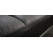 Canap&eacute; convertible cuir noir 3 places Manhattan