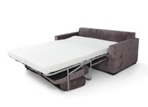 Canap&eacute; convertible design 2 places DORMIRO presto gris MARYLAND