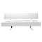Canap&eacute; convertible design blanc BROADWAY