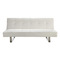 Canap&eacute; convertible design blanc CHARLESTON