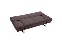 Canap&eacute; convertible design brun ATLANTA