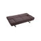 Canap&eacute; convertible design brun ATLANTA