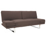 Canap&eacute; convertible design brun ATLANTA