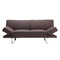 Canap&eacute; convertible design brun ATLANTA