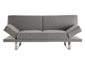 Canap&eacute; convertible design gris ATLANTA
