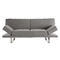 Canap&eacute; convertible design gris ATLANTA