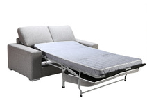 Canap&eacute; convertible design gris RAPIDO HAMILTON