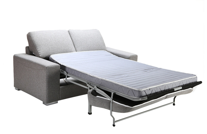 Canap&eacute; convertible design gris RAPIDO HAMILTON