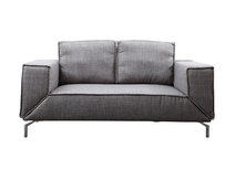 Canap&eacute; convertible design gris TOLEDO