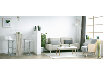 Canap&eacute; convertible design naturel TULSA
