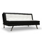 Canap&eacute; convertible design noir et blanc TRIBECA