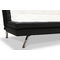 Canap&eacute; convertible design noir et blanc TRIBECA