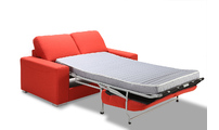 Canap&eacute; convertible design rouge RAPIDO HAMILTON
