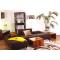 Canap&eacute; d'angle convertible chocolat tissu microfibre Houston