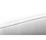 Canap&eacute; d'angle design 4-5 places gris et blanc KINLEY