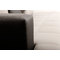 Canap&eacute; d'angle design 4-5 places gris et noir (angle gauche) KINGSTON