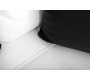 Canap&eacute; d'angle design 4-5 places noir et blanc (angle gauche) KINGSTON
