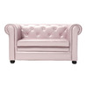 Canap&eacute; enfant 2 places nacr&eacute;  -  BABY CHESTERFIELD