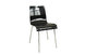Chaise cuisine / salle &agrave; manger CINDY design noire image 1