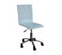 Chaise de bureau blanche &agrave; roulettes Alexia image 1