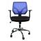 Chaise de bureau Connor coloris bleu