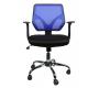 Chaise de bureau Connor coloris bleu