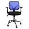 Chaise de bureau Connor coloris bleu