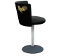 Chaise de bureau enfant noire ROCK