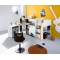 Chaise de bureau enfant noire ROCK