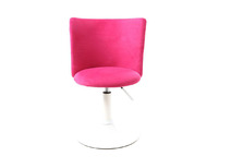 Chaise de bureau enfant rose et blanche NEW MARCHANDE
