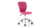 Chaise de bureau enfant rose LIZZY