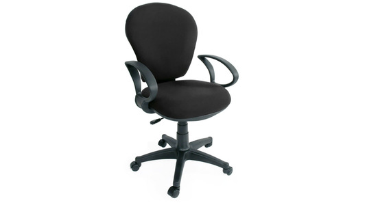 Chaise de bureau IVANO noir image 1