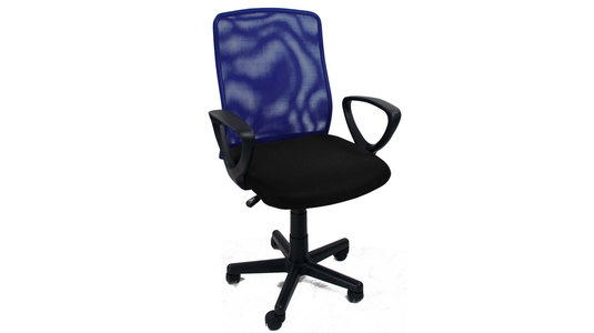 Chaise de bureau SUSY - Bleue image 1