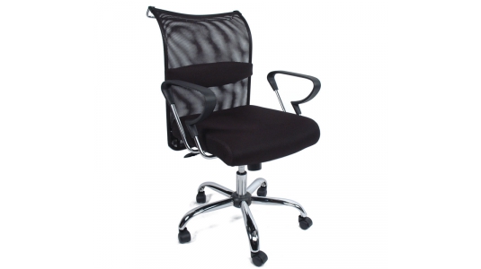 Chaise de bureau TOM noir image 1