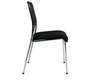 Chaise de bureau / visiteur en r&eacute;sille TOMMY (lot de 4)