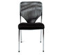 Chaise de bureau / visiteur en r&eacute;sille TOMMY (lot de 4)