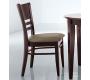 Chaise de cuisine / salle &agrave; manger en bois weng&eacute; FREDDIE (lot de 2)