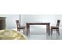 Chaise de cuisine / salle &agrave; manger en bois weng&eacute; FREDDIE (lot de 2)