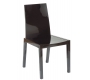 Chaise de cuisine / salle &agrave; manger NEW YORK design  coloris noir