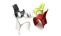 Chaise design blanche OWIE